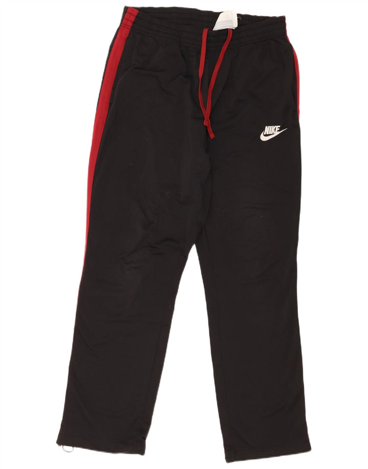 Мужские спортивные брюки Nike XL, черные, полиэстер с цветными блоками