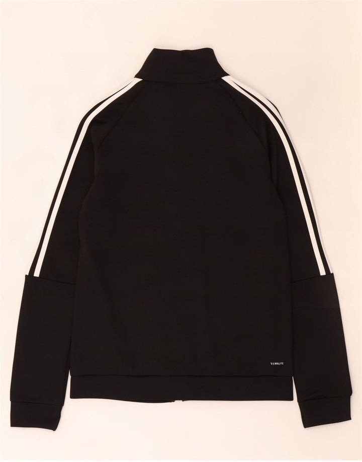 Женская спортивная куртка Adidas Climalite UK 12/14, средний черный