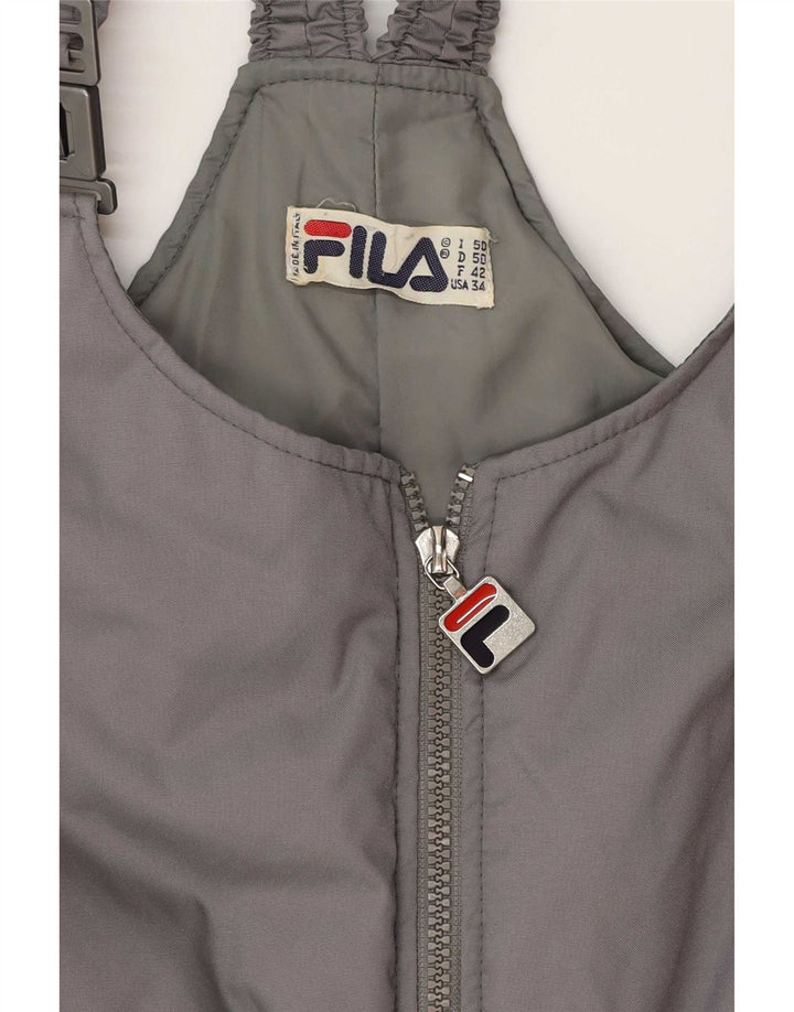 Fila Мужской лыжный комбинезон без рукавов IT 50 Большой Серый