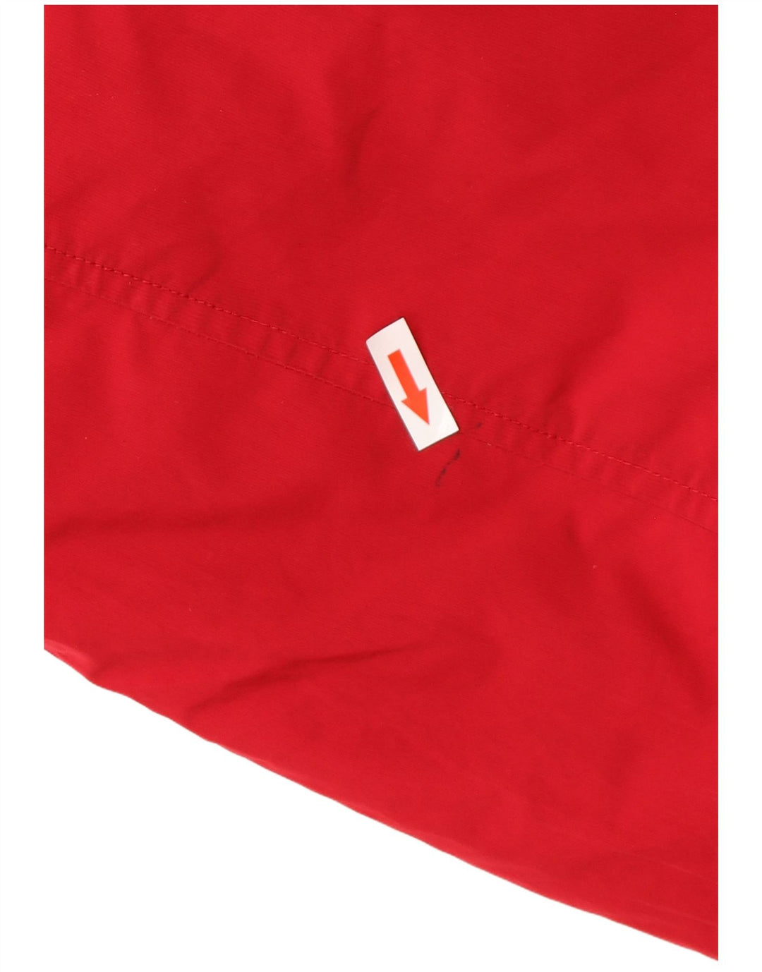 Ветровка с капюшоном Woolrich для девочек 13-14 лет, красная