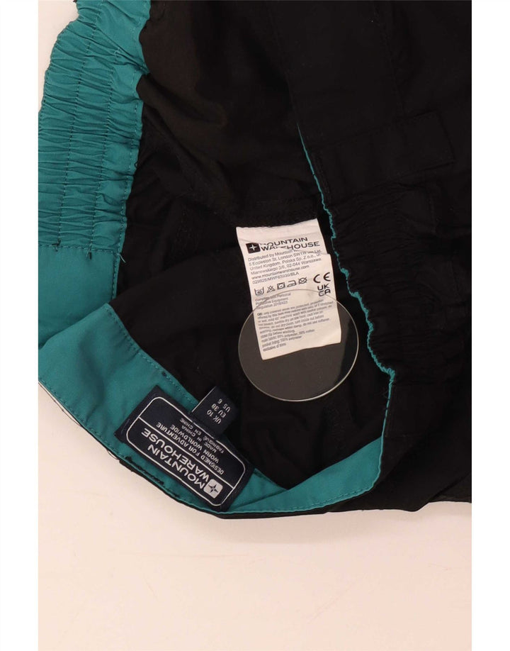 Женские шорты чинос Mountain Warehouse UK 10, маленькие W26, черный полиэстер