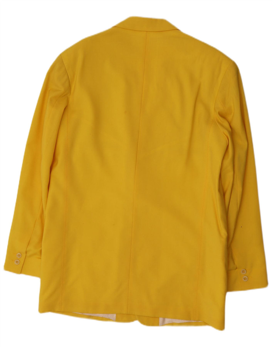 ВИНТАЖНЫЙ мужской пиджак на 2 пуговицах UK 40, большой желтый шерстяной пиджак