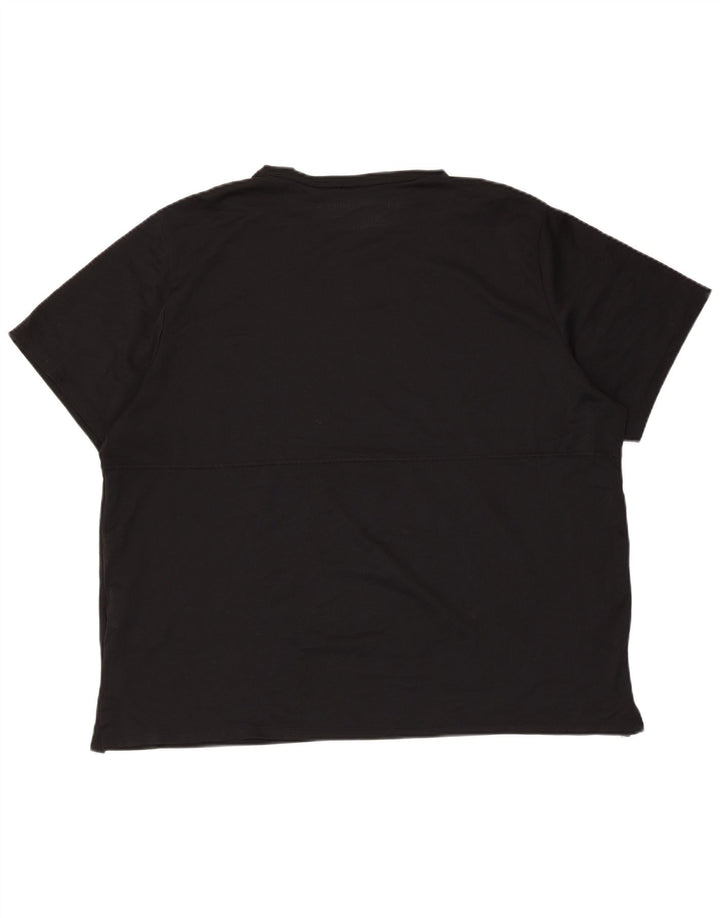 Мужская футболка Nike Dri Fit 2XL, черный полиэстер