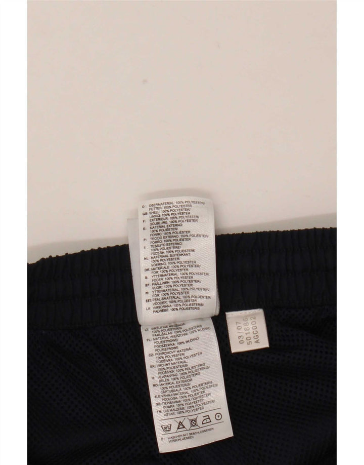 Мужские спортивные брюки Adidas Joggers среднего размера, темно-синие, полиэстер