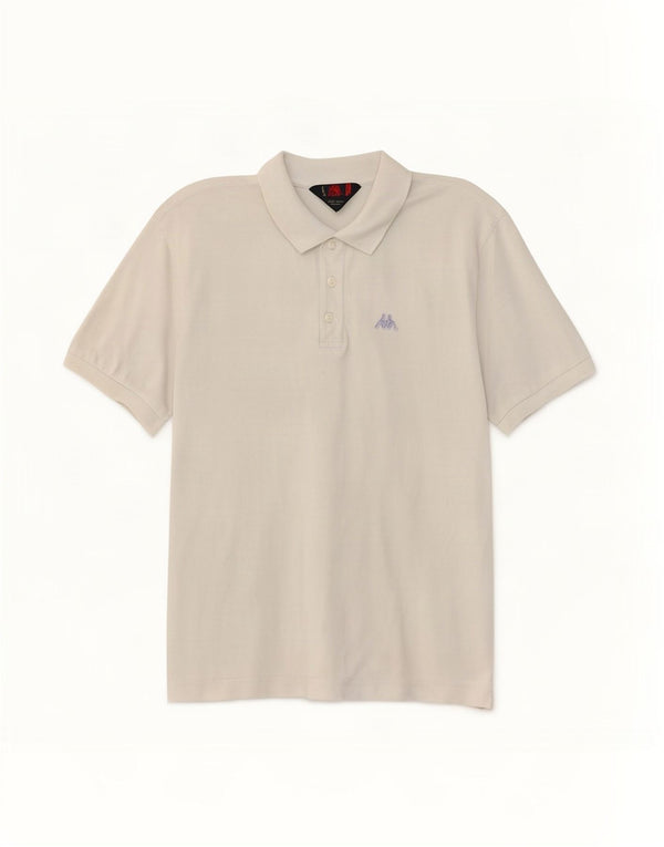 Женская рубашка поло Kappa UK 18 XL, белый хлопок