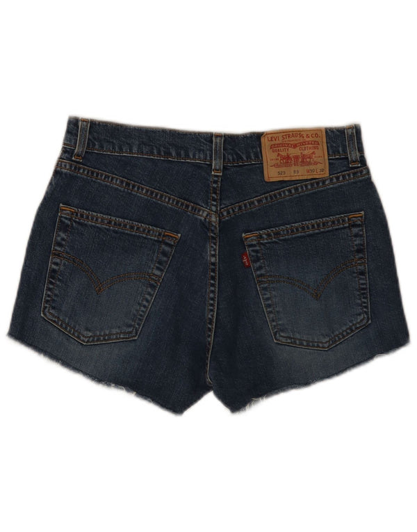 Женские джинсовые шорты Levi's 525 W30, средний синий, хлопок