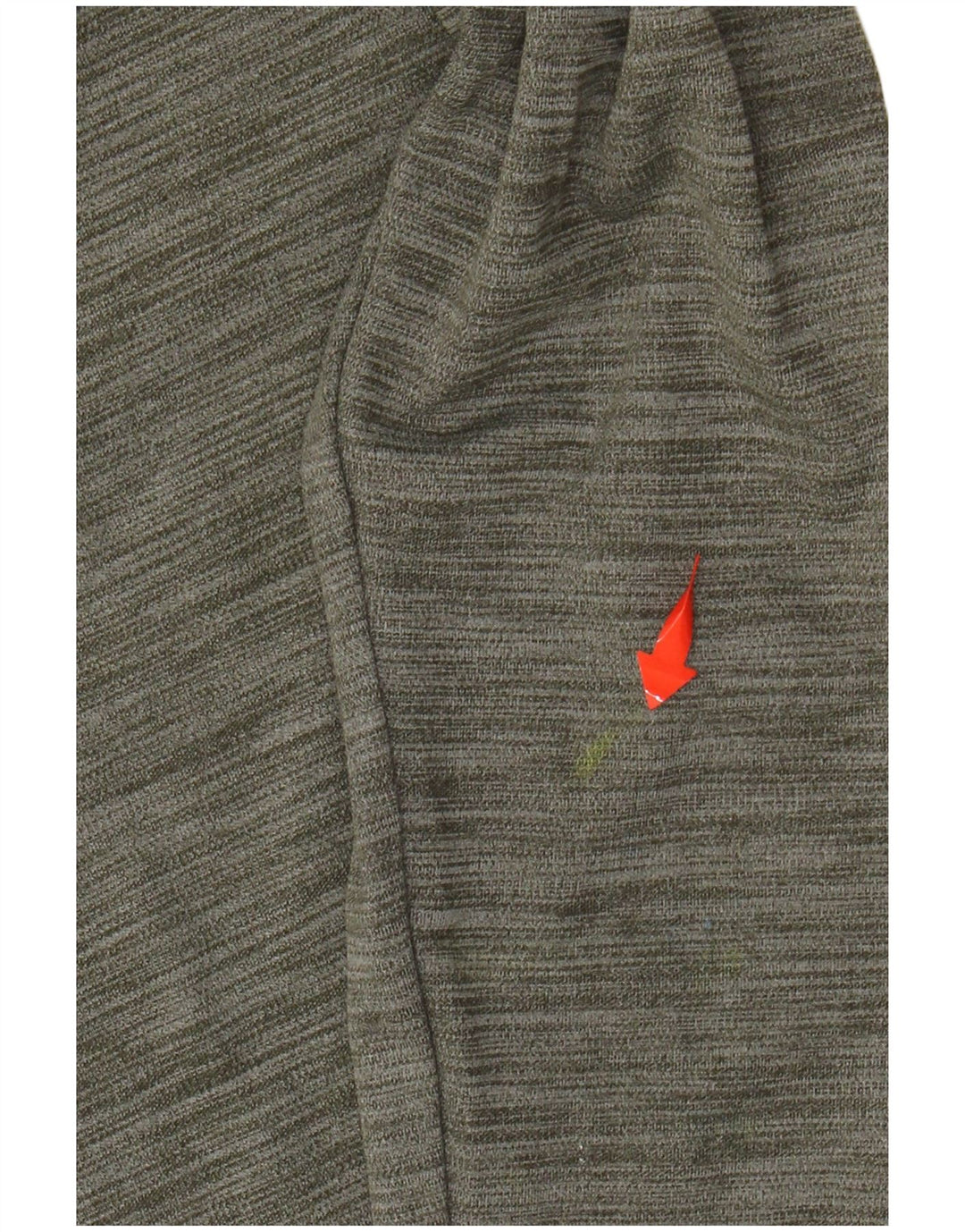 Женский джемпер с капюшоном NIKE Dri Fit UK 6 XS, полиэстер цвета хаки с крапинками