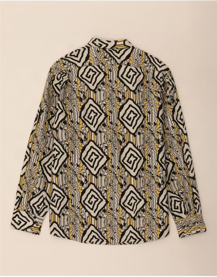 Мужская рубашка Woodin, большая разноцветная с геометрическим рисунком