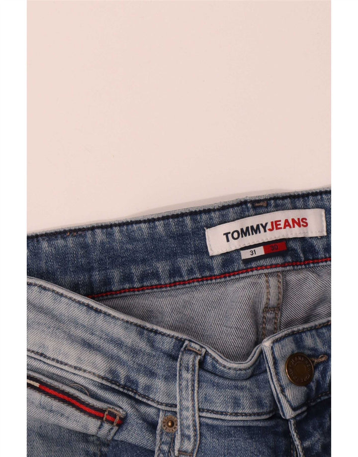 Мужские узкие джинсы Tommy Hilfiger W31 L27, синий хлопок