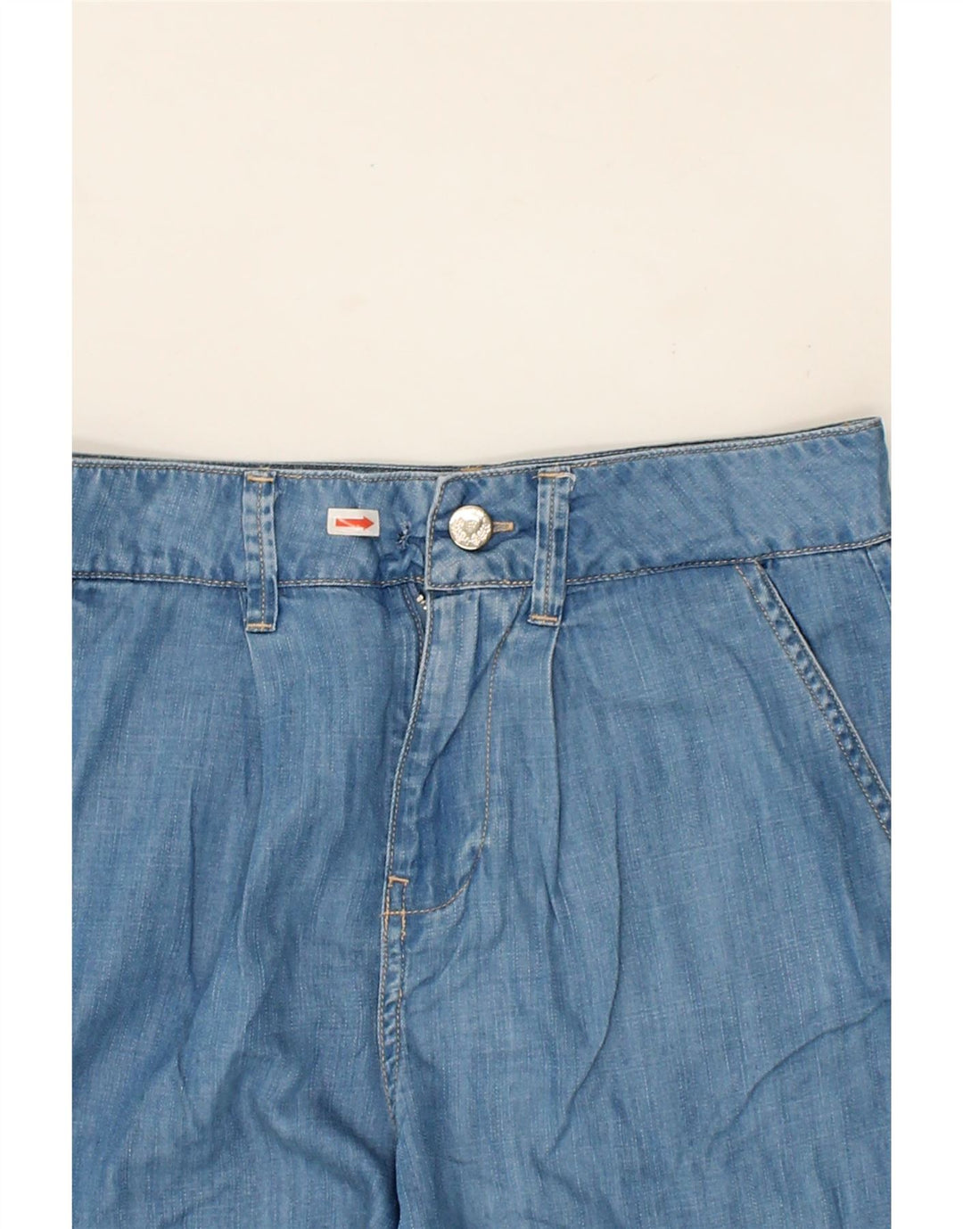 GUESS Womens Denim Shorts W25 XS Blue Vintage Guess and Second-Hand Guess from Messina Hembry 
