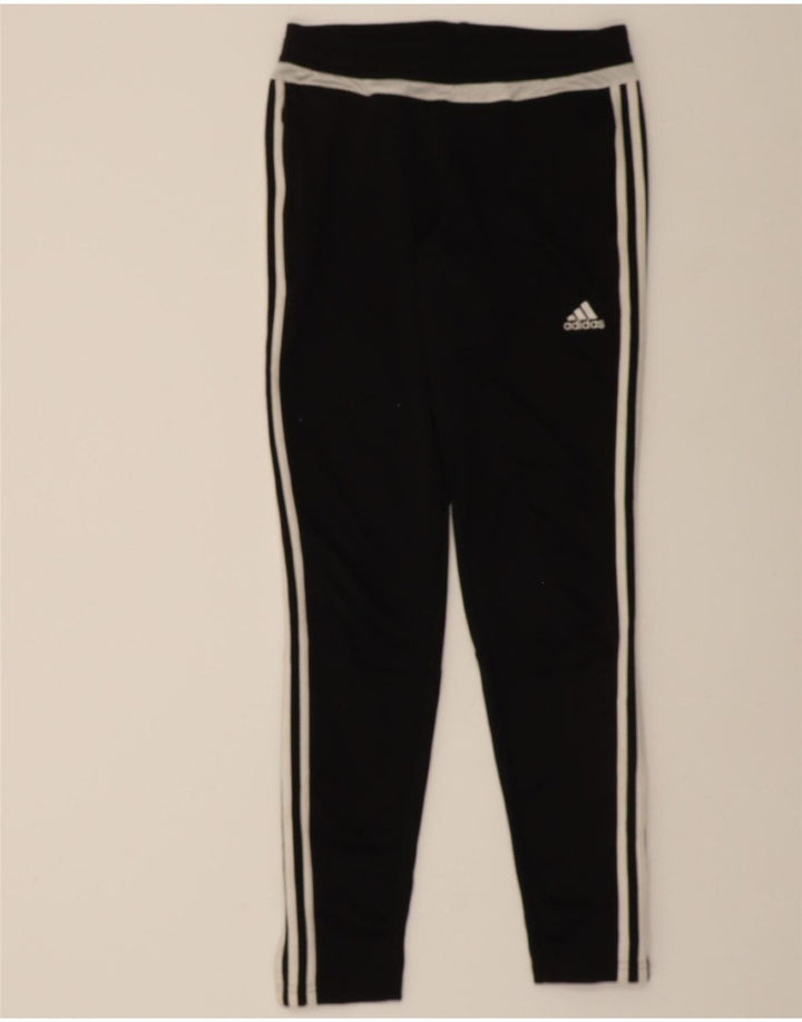 ADIDAS Womens Climacool Tracksuit Trousers UK 8/10 Small Black Polyester Vintage Adidas and Second-Hand Adidas from Messina Hembry 