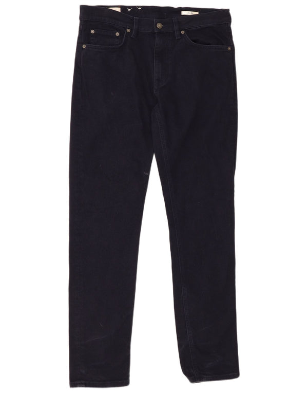 Мужские узкие джинсы GANT W33 L32, темно-синий, хлопок