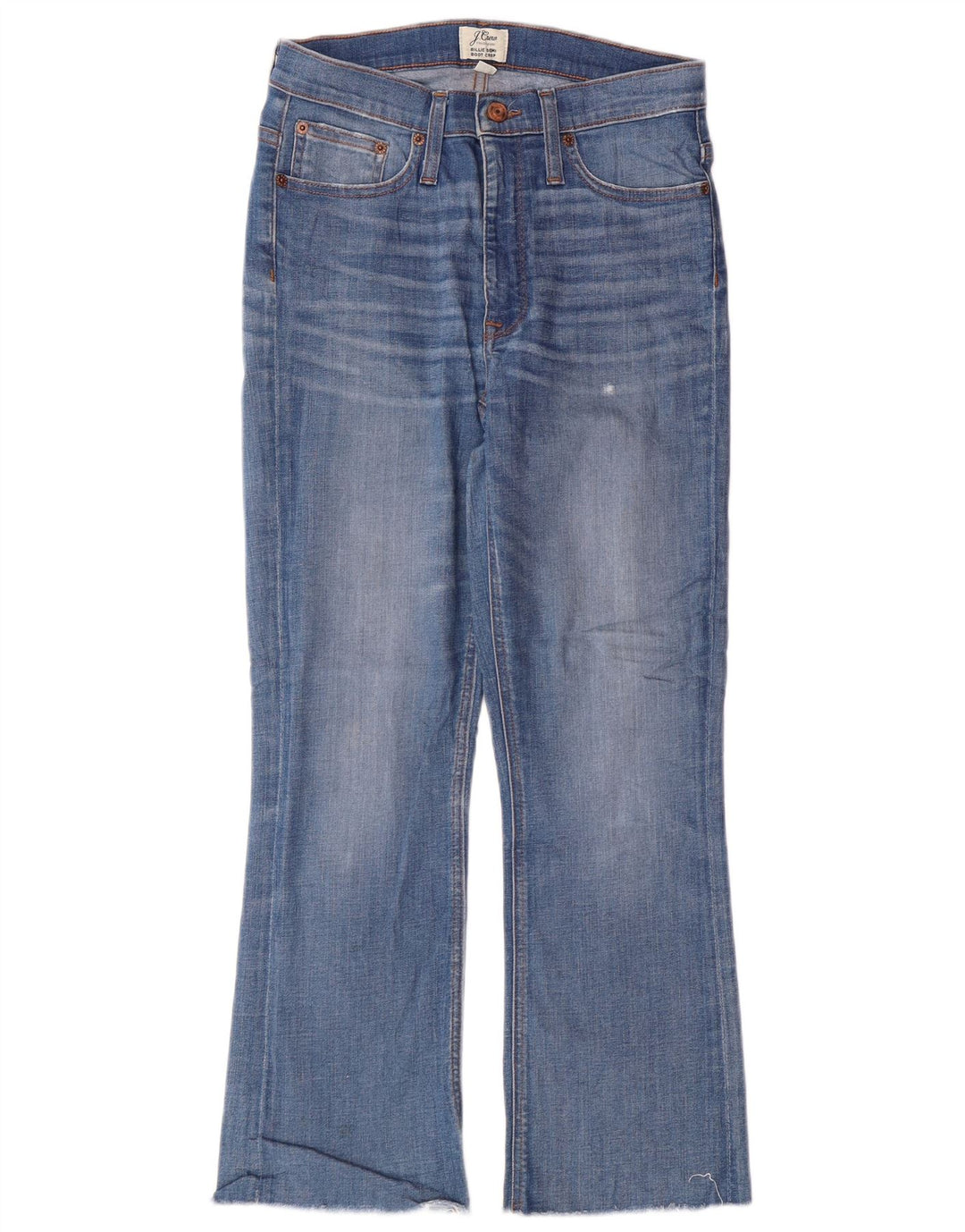 Женские укороченные джинсы J. CREW Billie Demi Bootcut W27 L25, синий хлопок