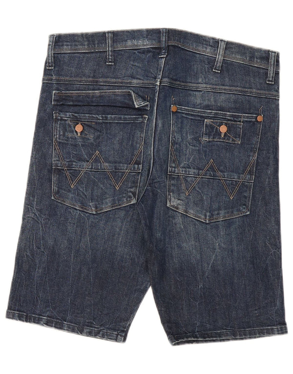 Мужские джинсовые шорты Wrangler Kurt W32, средний синий хлопок