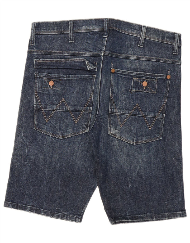 Мужские джинсовые шорты Wrangler Kurt W32, средний синий хлопок