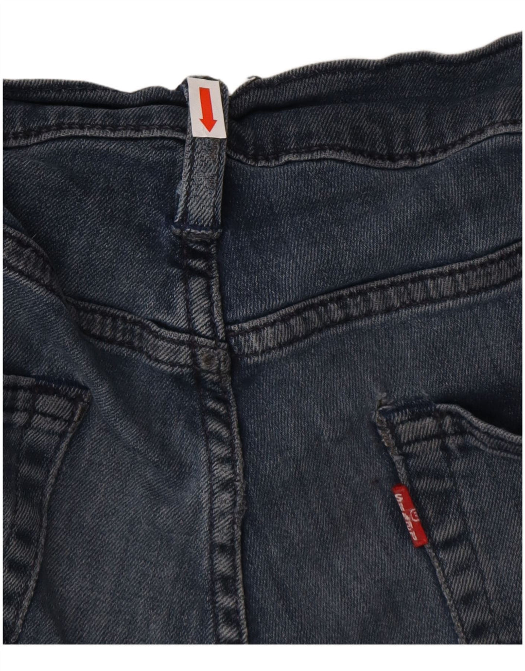 Мужские узкие джинсы LEVI'S W36 L32 Синие, хлопок