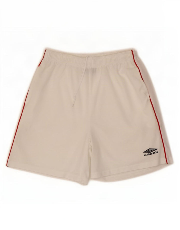 Мужские спортивные шорты Umbro, средний белый полиэстер
