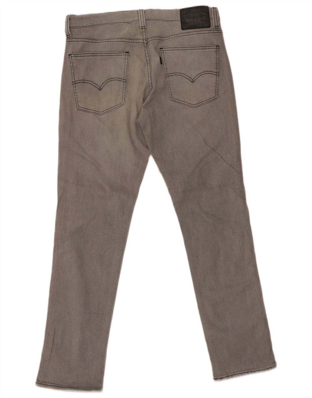 Мужские зауженные джинсы Levi's 511 W34 L32 серого цвета, хлопок