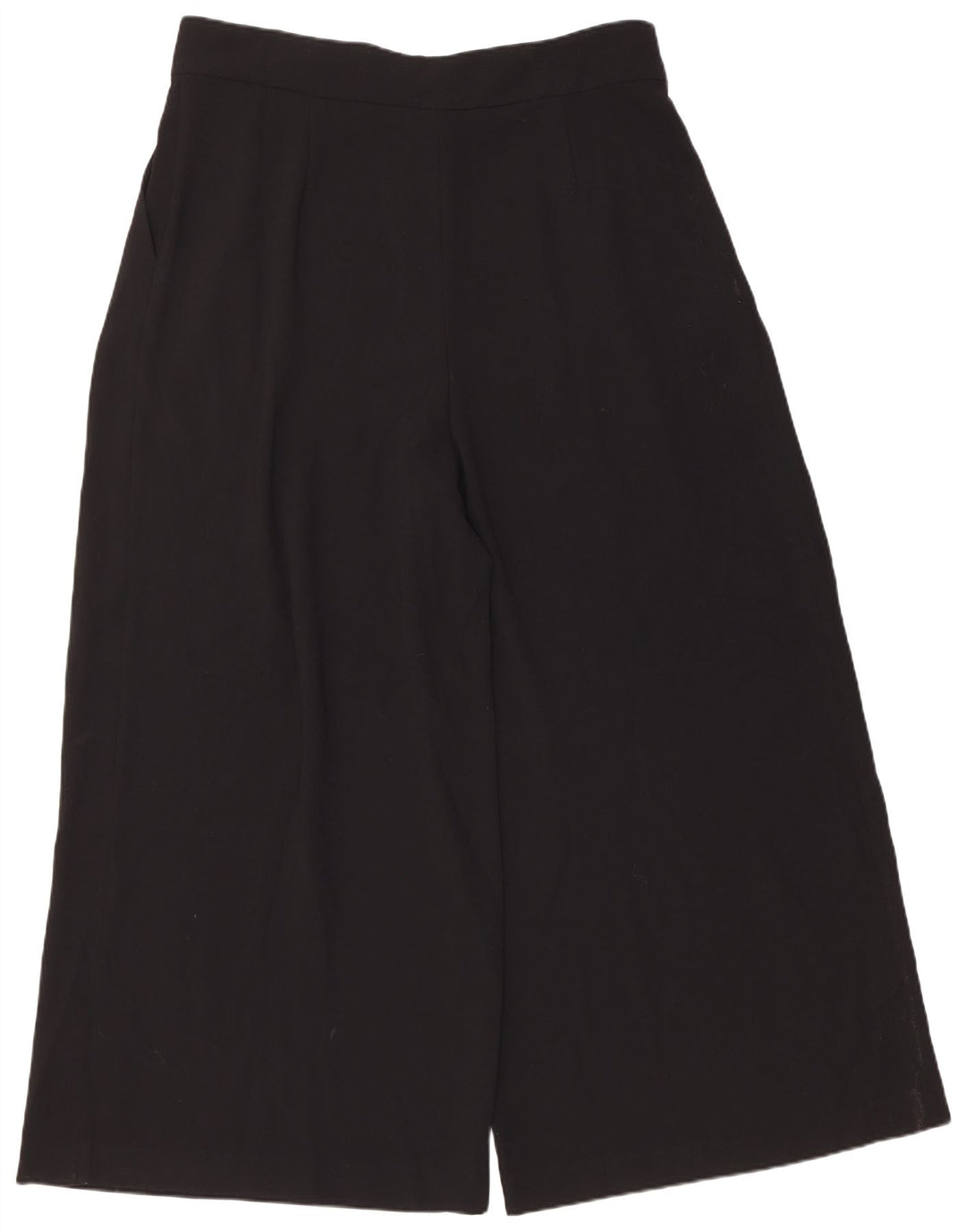 Женские укороченные брюки Zara 2XL W34 L28, черный полиэстер