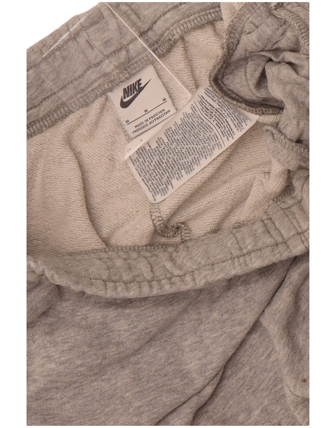 Мужские спортивные брюки Nike, джоггеры, средний серый хлопок с крапинками