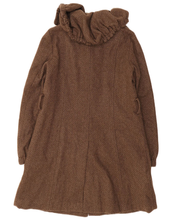 Женское пальто Liu Jo IT 42 Medium Brown Wool