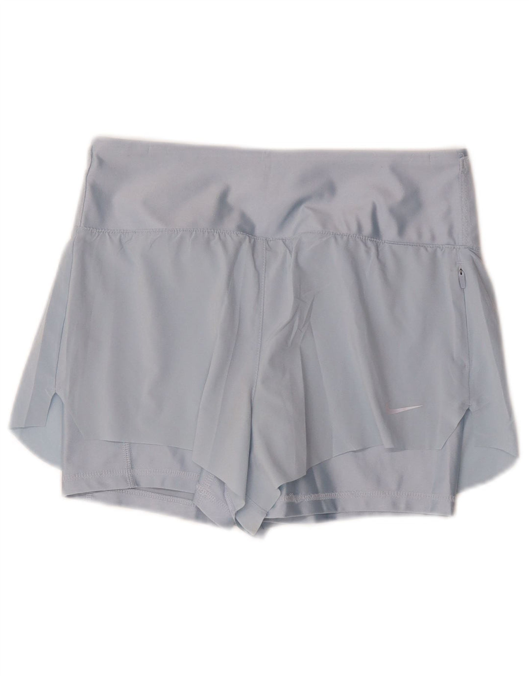 Женские спортивные шорты Nike Dri Fit UK 10, маленькие синие, полиэстер