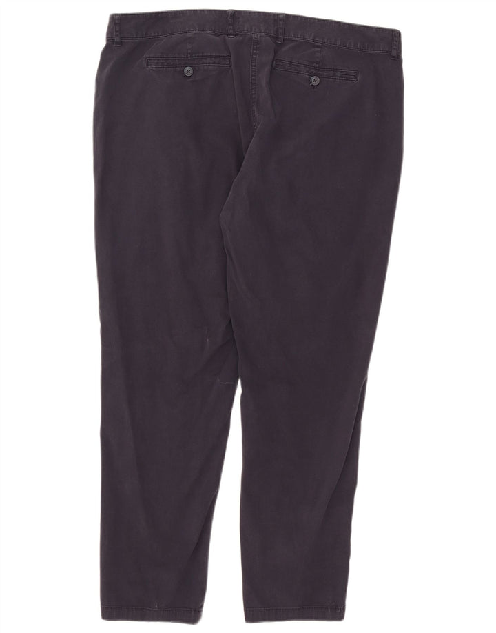 Женские прямые брюки чинос Marks & Spencer W38 L28 темно-синие