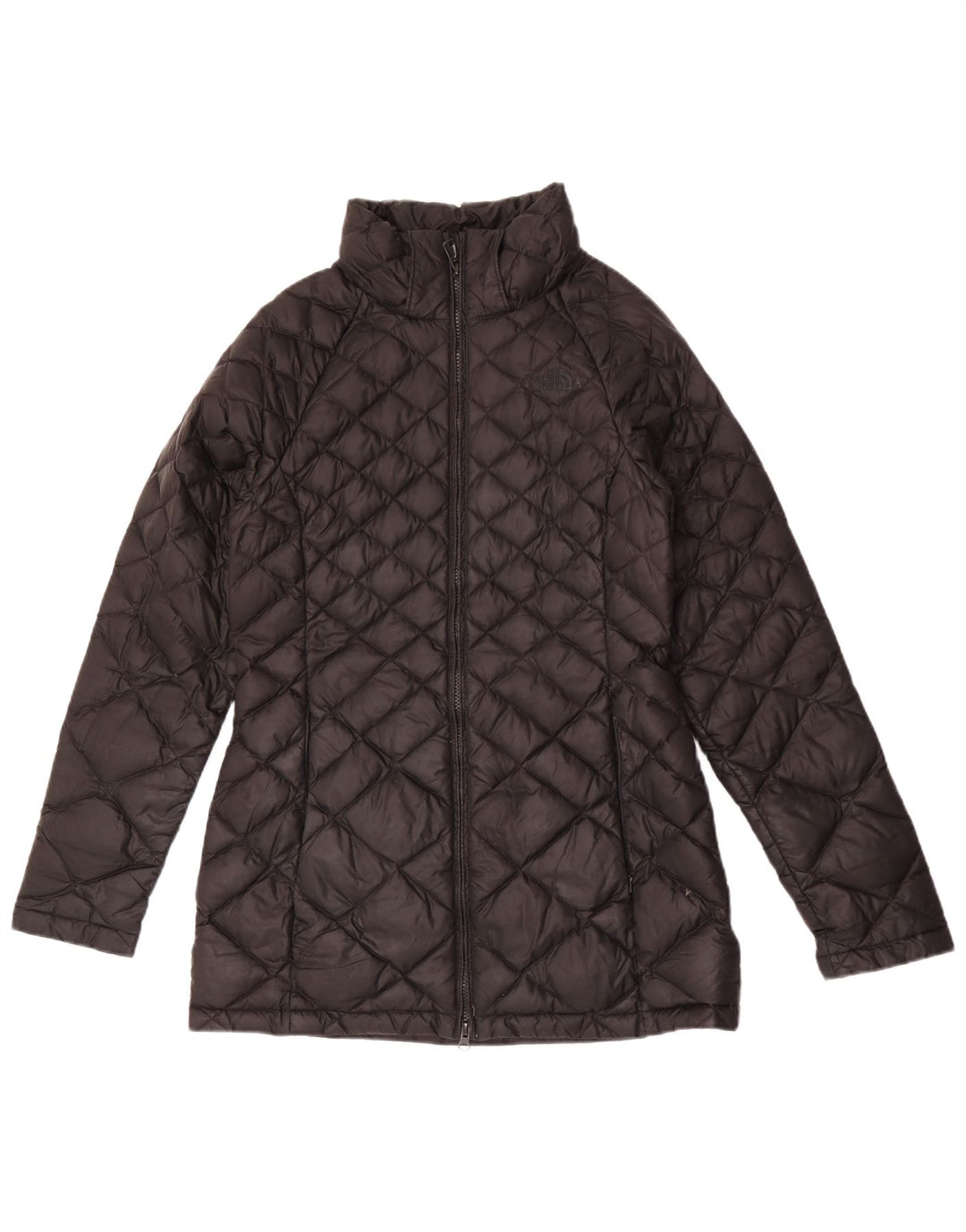 Женская стеганая куртка The North Face UK 10, маленькая, черный нейлон