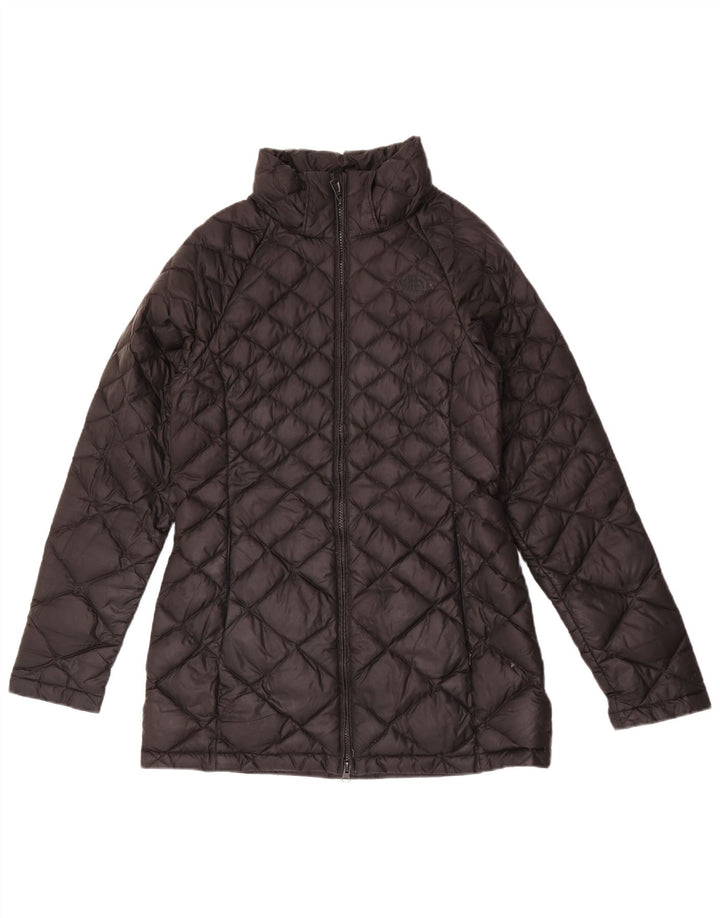 Женская стеганая куртка The North Face UK 10, маленькая, черный нейлон