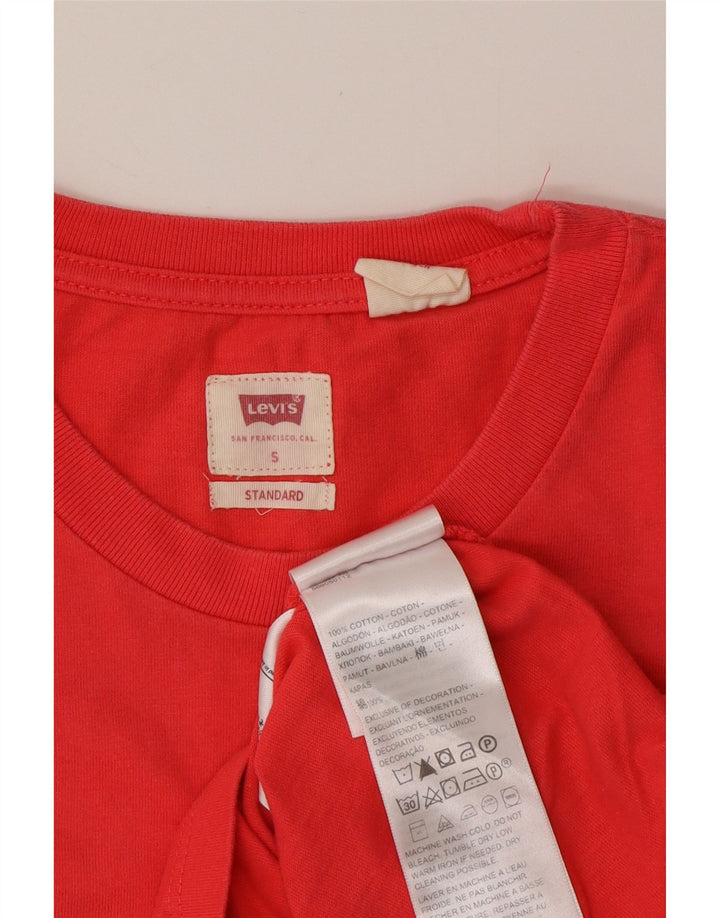 Мужская футболка LEVI'S Standard, маленький красный хлопок