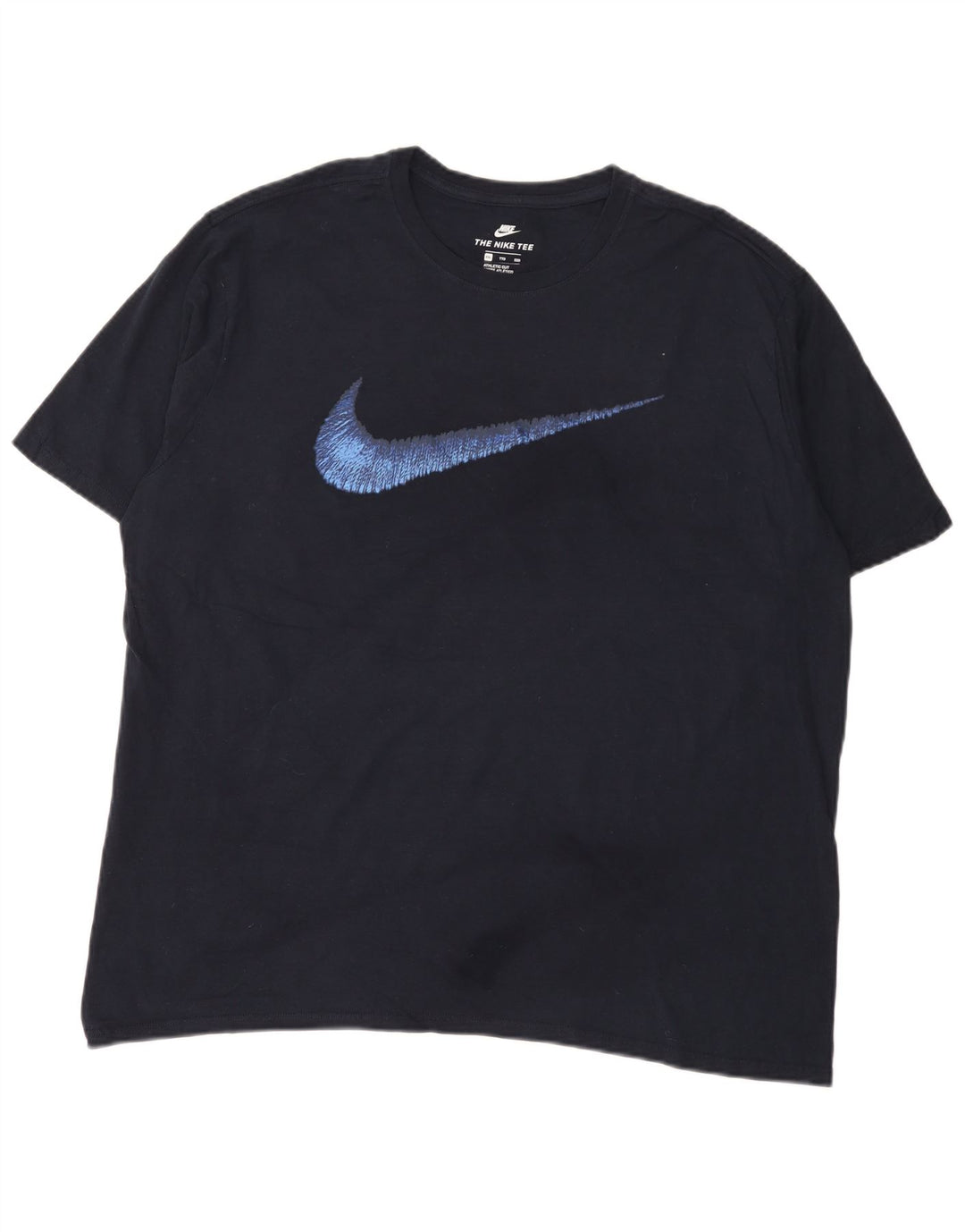 Мужская футболка с графикой Nike Athletic Cut 2XL, темно-синяя