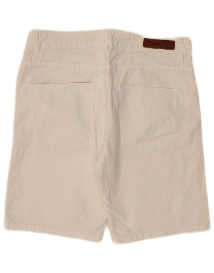Мужские джинсовые шорты Zara EU 44, большие W34, белые
