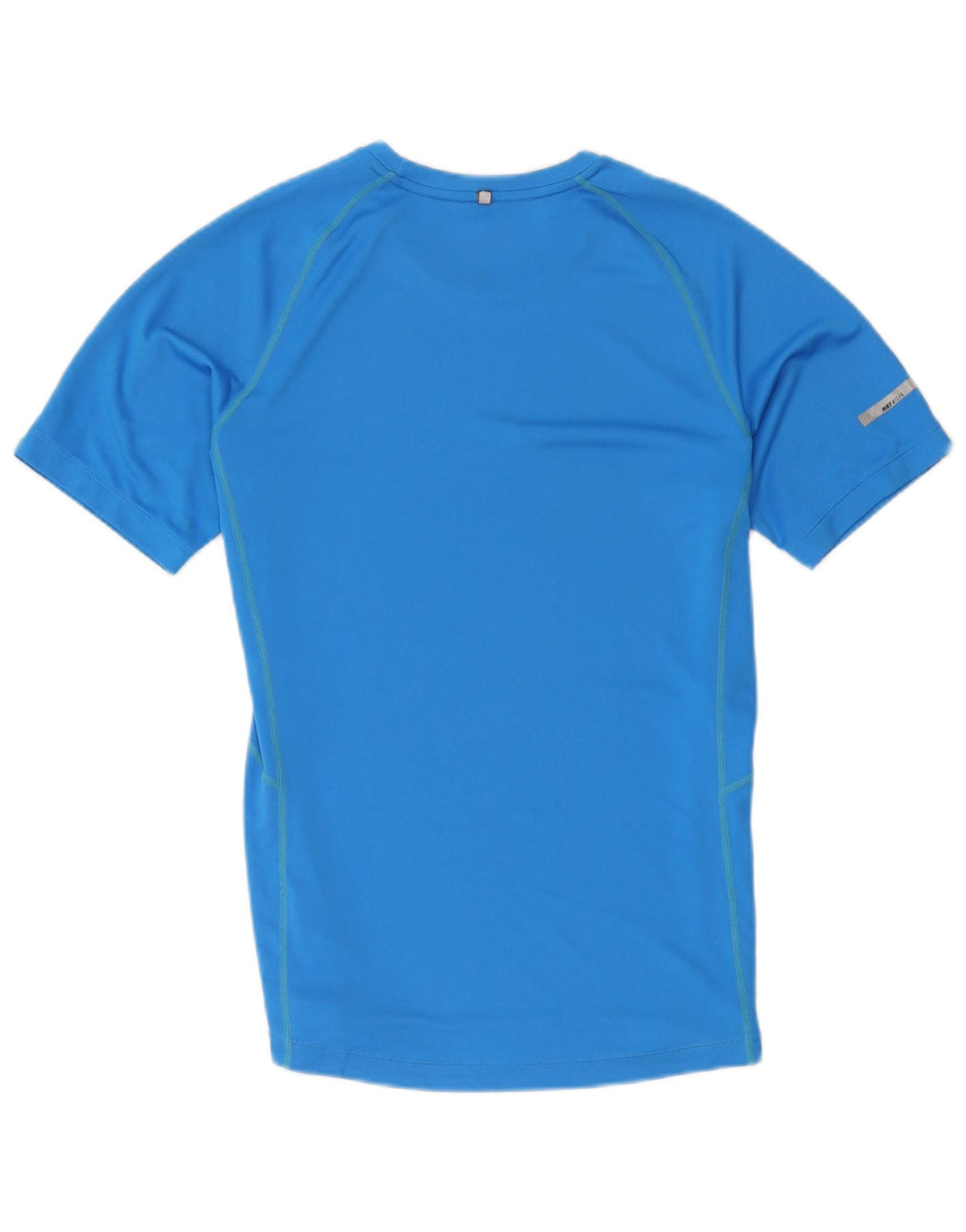 Мужская футболка Nike Dri Fit, средний синий полиэстер
