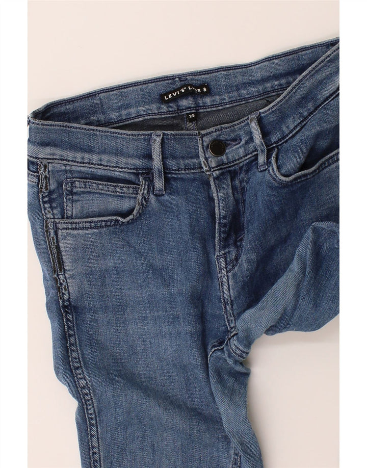 LEVI'S Womens Skinny Jeans W25 L26 Blue Cotton Vintage Levi's and Second-Hand Levi's from Messina Hembry 
