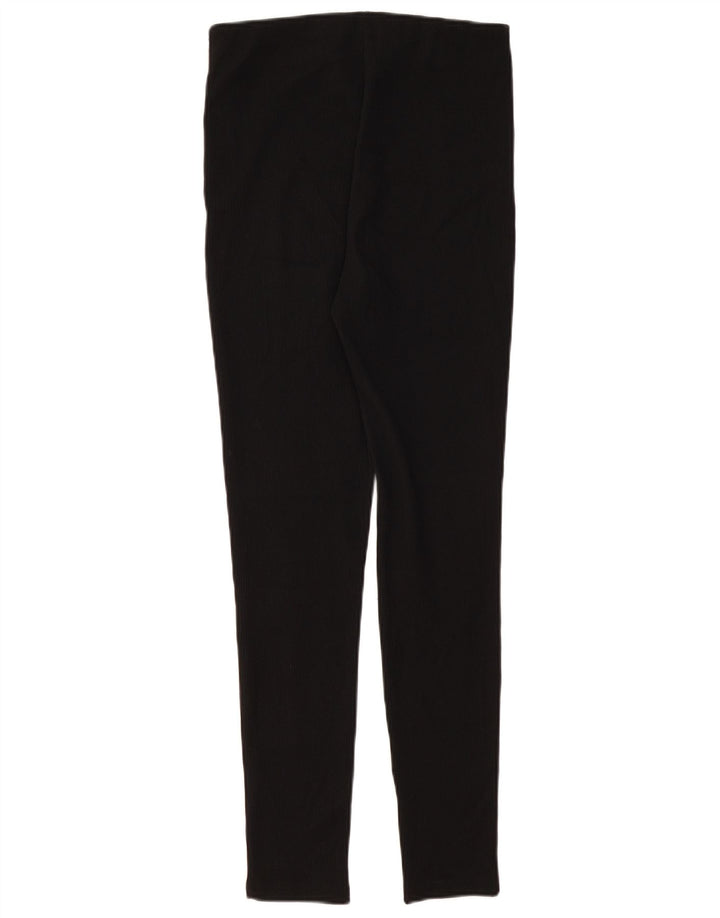 Женские повседневные брюки скинни Zara Medium W28 L28, черные, полиэстер