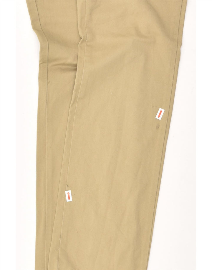 DICKIES Womens Slim Chino Trousers US 6 Medium W30 L31 Beige Cotton | Vintage Dickies | Thrift | Second-Hand Dickies | Used Clothing | Messina Hembry 