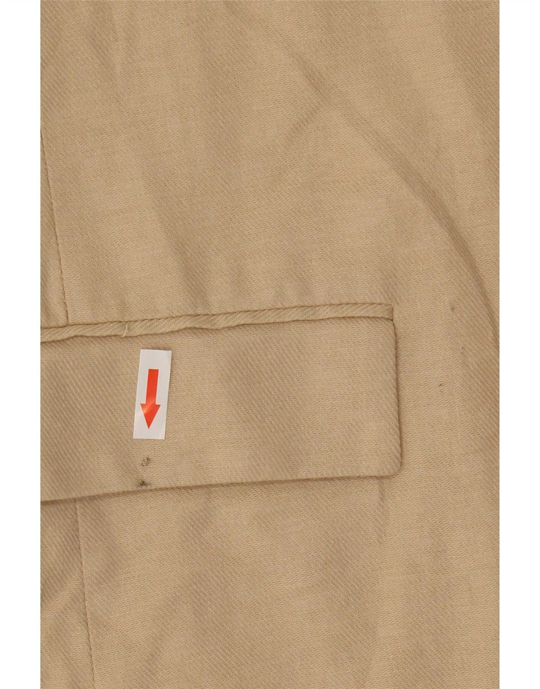 Женский пиджак с открытым рукавом 3/4 Zara UK 12, средний бежевый