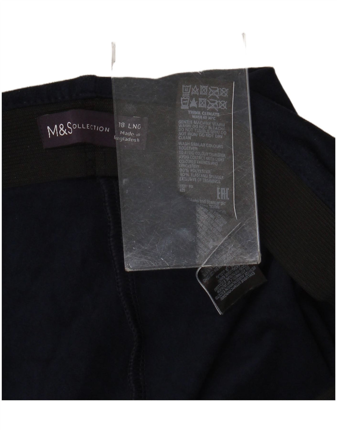 Женские леггинсы Marks & Spencer UK 18 XL, темно-синий полиэстер