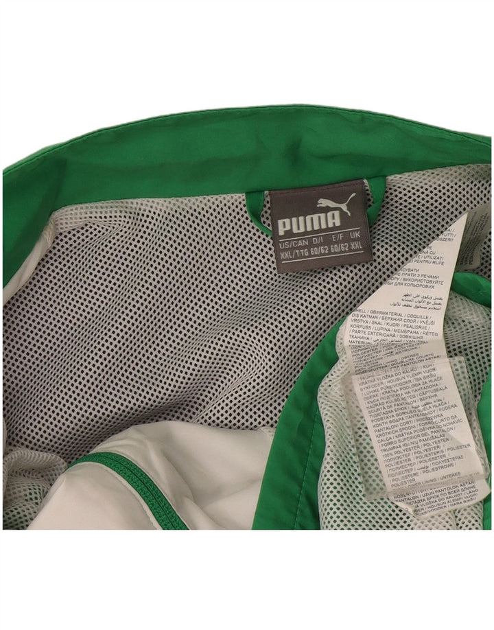 Мужской спортивный костюм Puma 2XL, темно-синий, полиэстер с цветными блоками