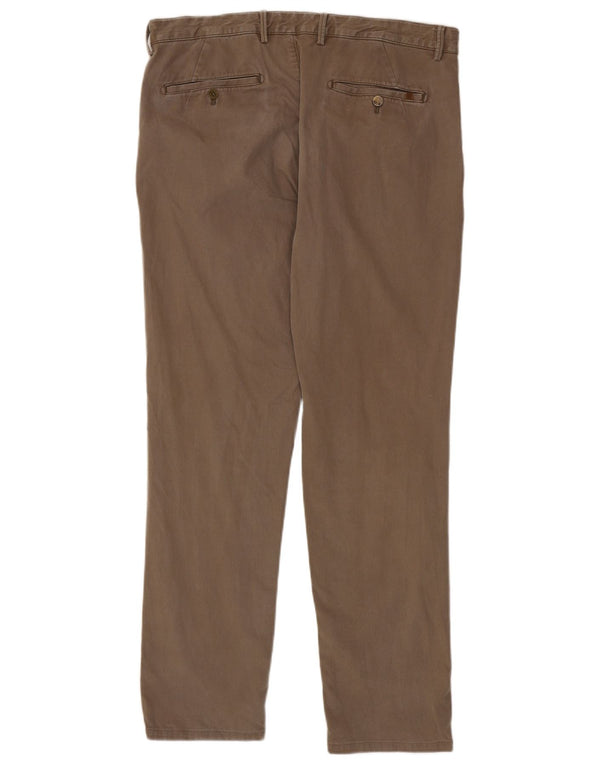 Мужские повседневные брюки-чиносы Massimo Dutti EU 46 XL W36 L31 бежевые
