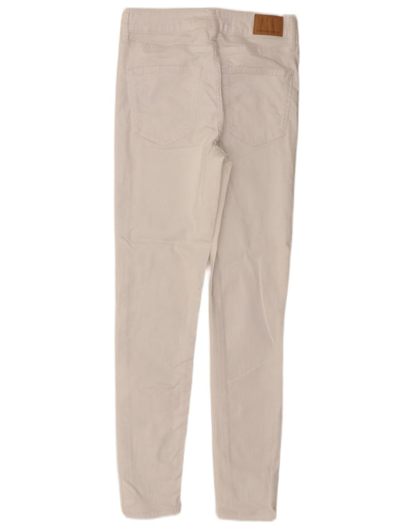 Женские джинсы скинни Superdry W28 L30, белый хлопок