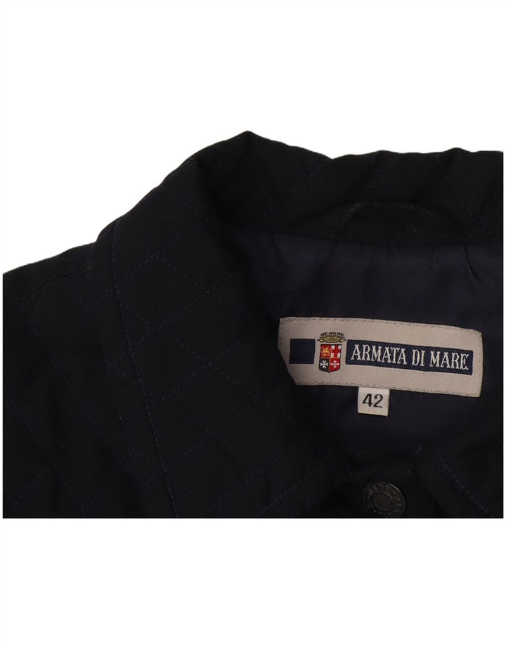 Куртка женская стеганая Armata Di Mare IT 42 Medium Navy Blue