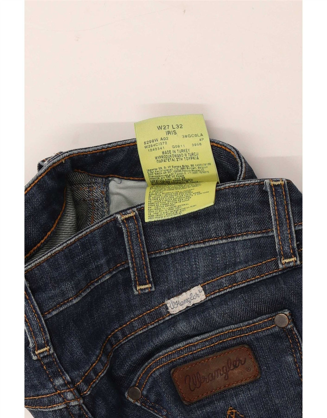 Женские джинсы Wrangler Iris Bootcut W27 L32 Темно-синие, хлопок