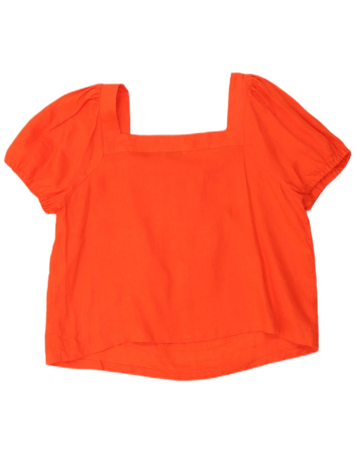 Женская блузка Boden Top UK 20 2XL Оранжевый лен