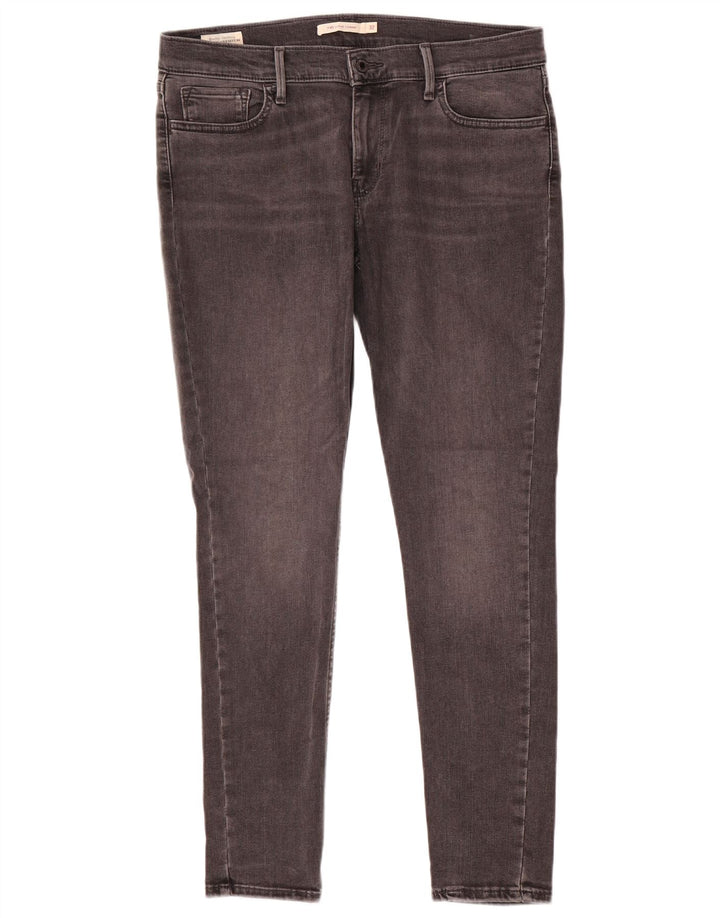 Женские джинсы LEVI'S 710 Super Skinny W32 L30 Серые, хлопок