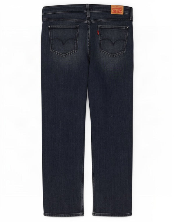 Женские прямые джинсы Levi's 314 Shaping США 20 3XL W38 L30 Темно-синий хлопок