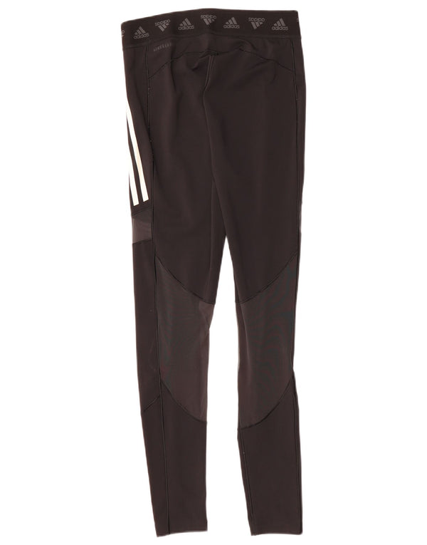 Женские леггинсы с рисунком ADIDAS Aeroready UK 12, средние, черные