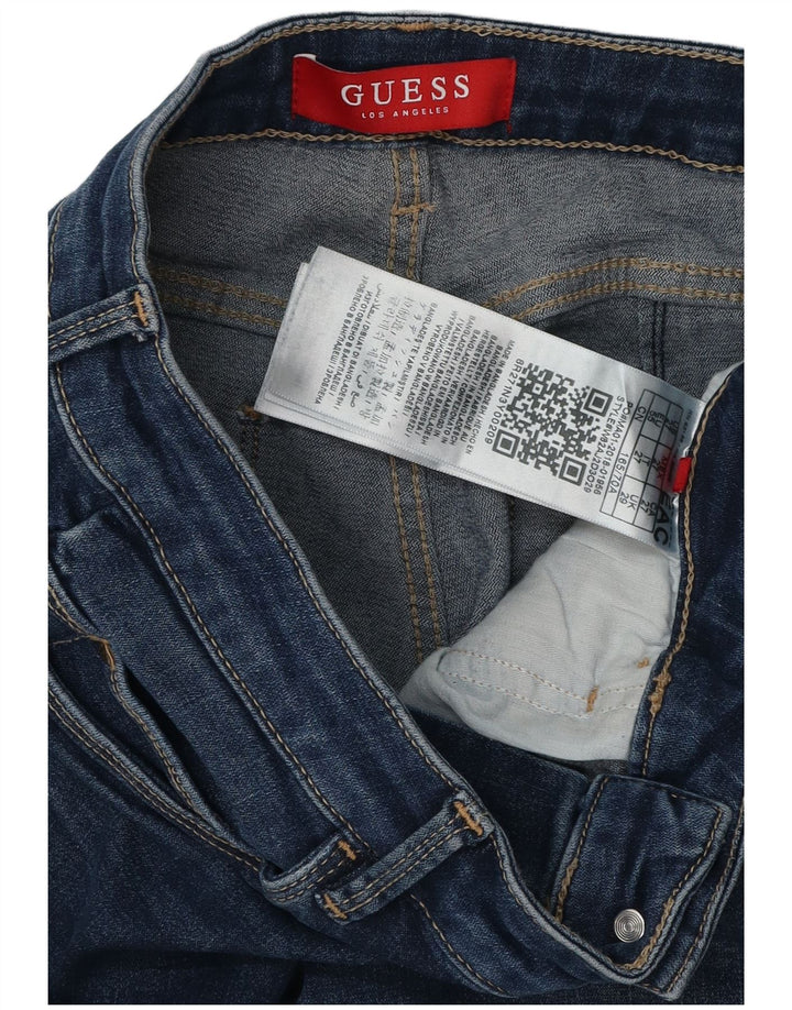 GUESS Женские джинсы скинни W29 L28 Темно-синий хлопок