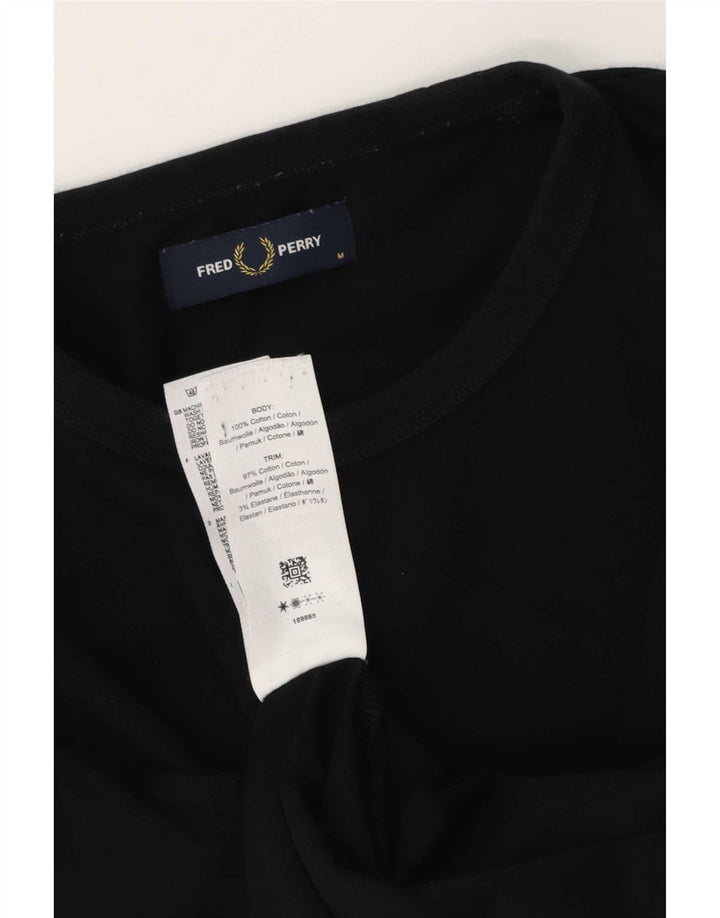 Мужская футболка Fred Perry Top Medium Black Cotton