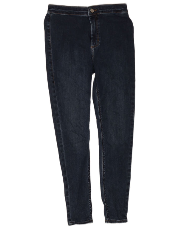 Женские джинсы скинни Topshop Joni W30 L26, темно-синий, хлопок